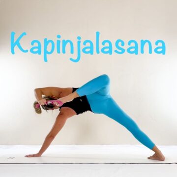 Yoga Credit by @leighyogipilot ⠀ Kapinjalasana is a beast of