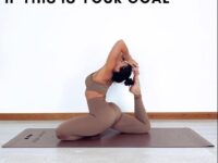 Yoga Daily Poses Follow @bodybyyogatraining ⠀Practice for King Pigeon Pose