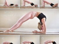 Yoga Flows Asanas Poses How to Forearm Wheel by @ania 75