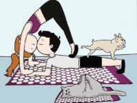 Yoga For The Non Flexible What a cute yoga family