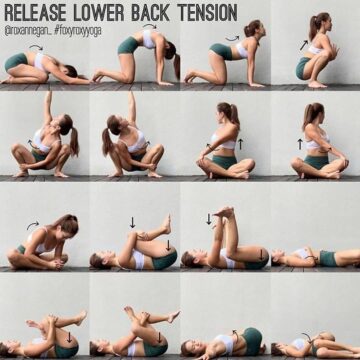 Yoga Mics Release Lower Back Tension by @roxannegan  Feeling really