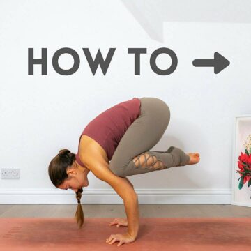 Yoga Mics🕊️ How to Crow Pose step by step Great post by