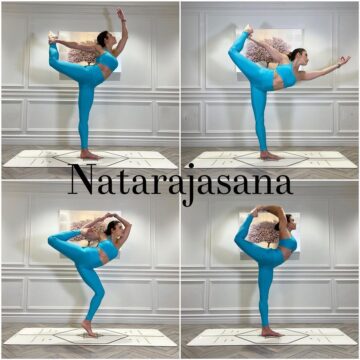 Yoga Tutor Rebecca Papa Adams AloStandForBalance Dancer Pose or Natarajasana When
