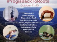 Zuzana Kurkova New international yoga challange YogisBackToRoots October 11 15 Are