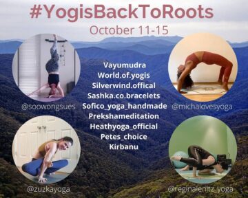 Zuzana Kurkova New international yoga challange YogisBackToRoots October 11 15 Are