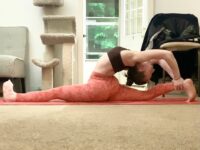 slothdra When you start practicing splits and hamstring flexibility regularly