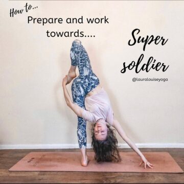 yogaloveflow HOW TO SUPER SOLDIER POSE tag us on