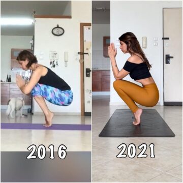 yogaloveflow What is the difference between those two photos What