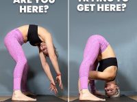 Yoga Daily Progress Follow @yogadailycommunity Wanna wide leg fold a