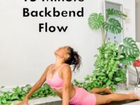 15 Minute Backbend Flow For some juicy and gentle