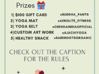 1639057094 yogagirls @yogagirlstv Rules for participating in give away Follow all the