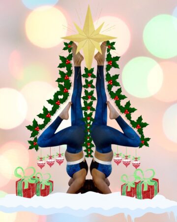 1639647287 Charmaine Evans Yoga @charmainehevans ON THE FIRST DAY OF CHRISTMAS YOHOHOGACHALLENGE