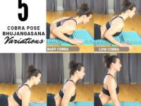 1639649889 Yoga Alignment TutorialsTips @yogaalignment @pranamat Performing Cobra Pose on @pranamat