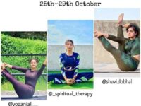 1639704465 Madhvi ॐ @slice ofyoga Day 1 Chest opener HoldingSpaceWithYogue Date 25th 29th