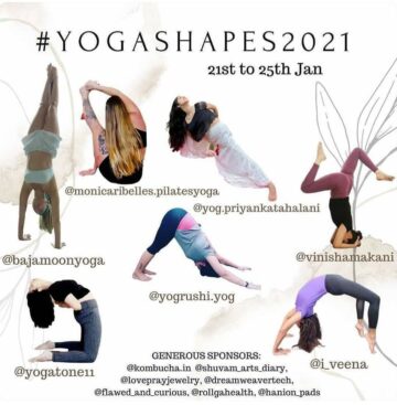 1639783231 Riya Bhadauria @riya  bhadauria NEW CHALLENGE ANNOUNCEMENT yogashapes2021 Day 1