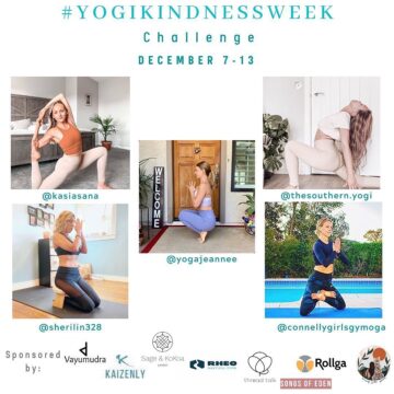 1640602859 Stacy Wright @stacywrightwellness YogiKindnessWeek the final day Day seven seated yogis