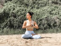 1Day of yogisfeelingnature Day 1 Meditation posture with a