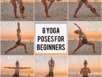 8 YOGA POSES FOR BEGINNERS Save this post to