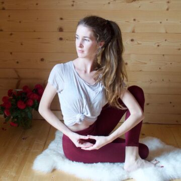 @ Ardha Matsyendrasana A bad day for your ego is