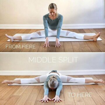 @ Are you working on your middle split Try out my
