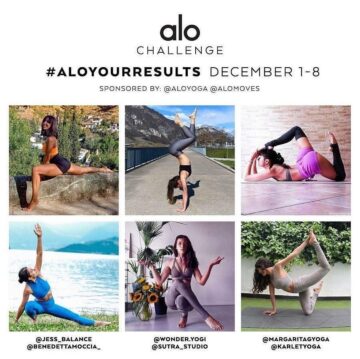 @ Excited to reflect on this past year New Alo challenge
