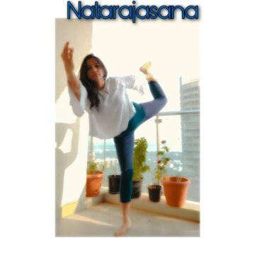 @ For todays MalaikasMoveOfTheWeek pose it is Natarajasana pose or dancerspose