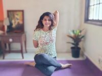 @ Goumukhasana Cow Face Pose benefits us in several ways Stretches