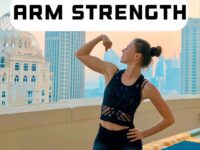 @ Lets make your ARMS STRONGER • High plank to