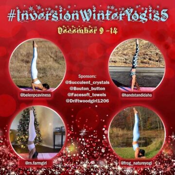 @ NEW CHALLENGE ANNOUNCEMENT Join us for our part 5 inversionWinterYogis5