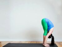 @ Standing Forward Bend yoga fitness meditation yogapractice love yogainsp