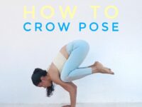 @ Step by step crow pose tutorial Once I asked in
