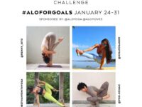 @ Yoga challenge Announcement ⁣ ⁣ AloForGoals⁣ January 24