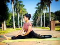 @ support @soul with yoga daily new yoga posture credit to @sakshii yoga