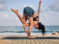 @ Yoga Friends @ yoga friends Reposted from @inbarbino Yogi see Yogi do My inspiration