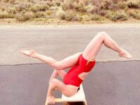 Amiarie Yoga Inversions @handstandidaho A girl should be two things