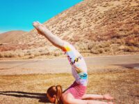 Amiarie Yoga Inversions @handstandidaho Good things take time April 27