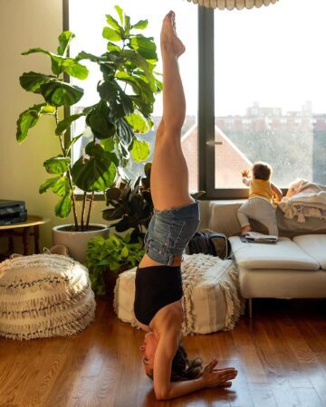 Amina Taha @aminahtaha My yoga practice connects me to inner joy