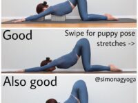And modifying yoga postures even more are good as