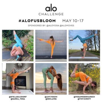 Andrea • Yoga Teacher @yogaofcourse New Challenge Announcement Alofusbloom 10th 17th of