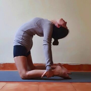 Anjali @myyogajourney ash This week I am concentrating on deepening the poses