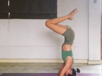 April Yoga Journey @gomezzapril When done safely and accurately inversions
