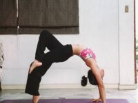 April Yoga Journey Some backbend for day 5 of