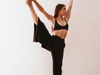 Bridgets Choice Yoga slowing it down Wearing @namastetics use