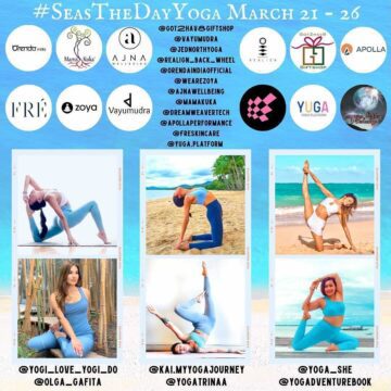 CH Christine @yogi love yogi do New International Yoga Challenge Announcement March 21 26 SeastheDayYoga