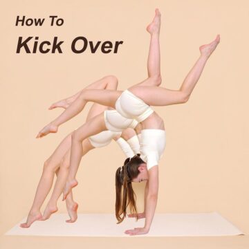 Caroline Anne @carolineanneyoga How To KickOver Kicking over in a wheel