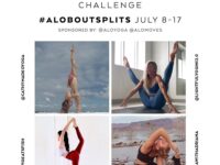 Cathy Madeo Yoga @cathymadeoyoga Challenge Announcement Aloboutsplits ⠀ July 8 17⠀ ⠀ Do