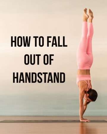 Cathy Madeo Yoga @cathymadeoyoga HOW TO FALL OUT OF HANDSTAND ⠀