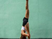 Cathy Madeo Yoga @cathymadeoyoga SPLITS PROGRESS Swipe to see my splits