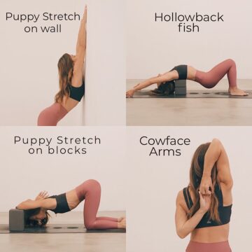 Cathy Madeo Yoga SHOULDER STRETCHES to increase your flexibility and