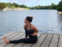 Charmaine Evans Yoga @charmainehevans My Sunday vibes have got me in